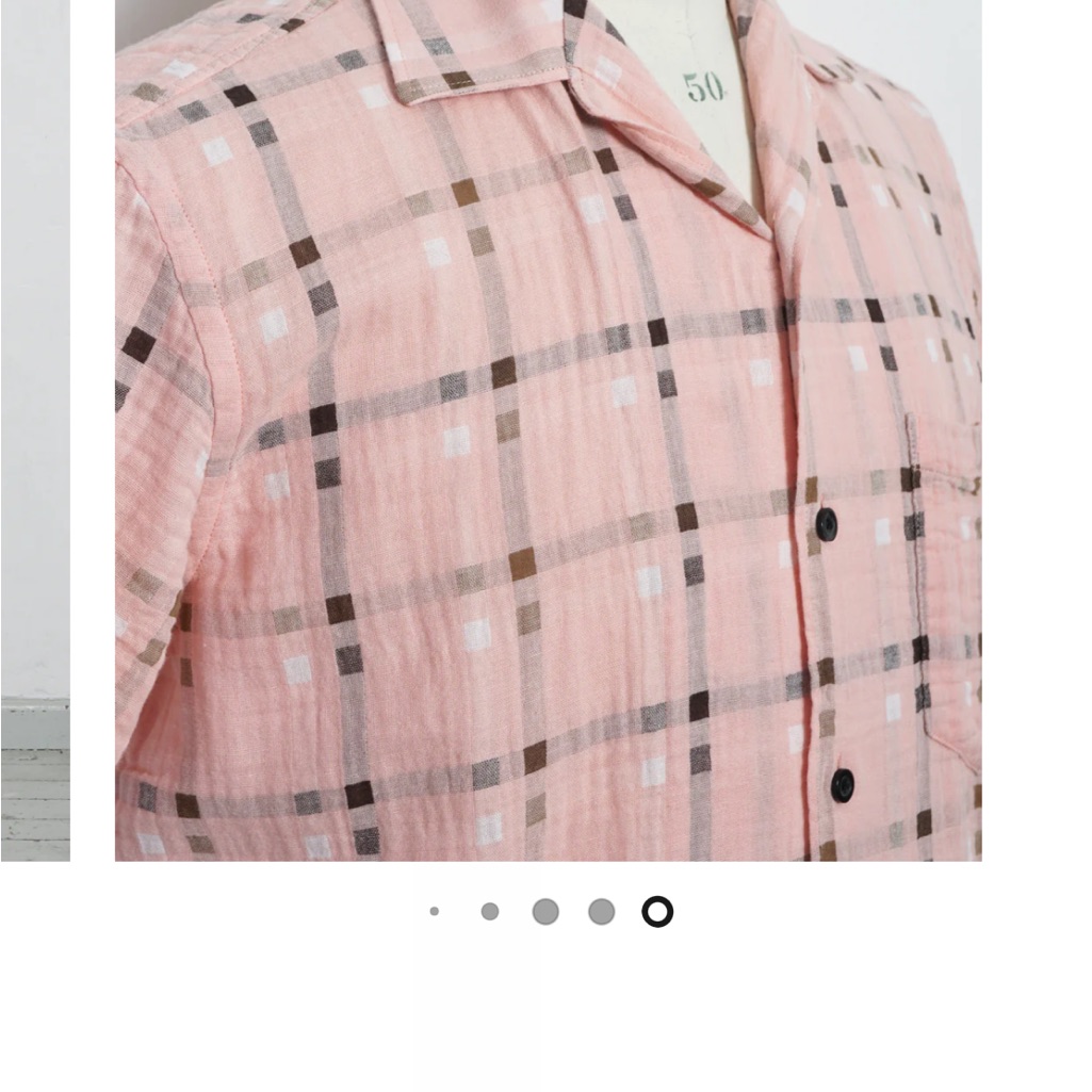 Hansen Garments Pink Plaid Button-Up Shirt
